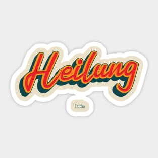 Heilung Sticker